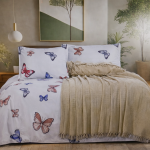 طقم ملايه بكوفرته سرير كبير