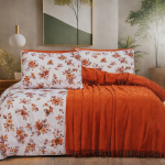 طقم ملايه بكوفرته سرير كبير