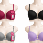 برا مبطن بدون حديده قطن*دانتيل اشكال 58 (1)