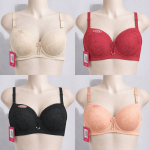 برا مبطن بدون حديده قطن*دانتيل اشكال 58