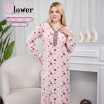 عبايه بينك فلاور قطيفه مشجر نجوم166