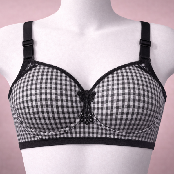 برا مبطن بدون حديده قطن*دانتيل اشكال 58