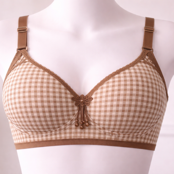 برا مبطن بدون حديده قطن*دانتيل اشكال 58