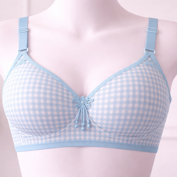 برا مبطن بدون حديده قطن*دانتيل اشكال 58