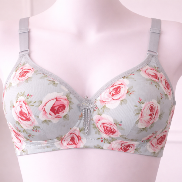 برا مبطن بدون حديده قطن*دانتيل اشكال 58