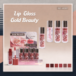 ستاند 2ستايل روج ليكويد+ليب جلوس وردي جولد بيوتي A007