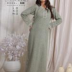 عبايةاربيلا نص كم بزراير تطريز من ع الصدر530