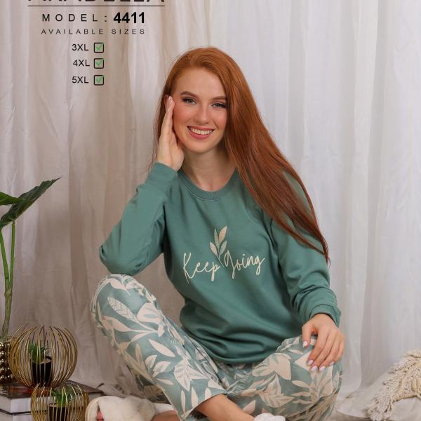 بيجامه اربيلا ميلتون خاص بنطلون فرع شجر 4411