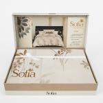 طقم ملاية مطبوع صوفيا سرير كبير4 قطع