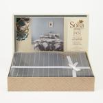 طقم ملاية مطبوع صوفيا سرير كبير4 قطع