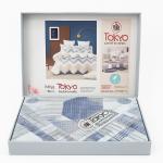 240*260طقم ملاية مطبوع طوكيو سرير كبير4 قطع