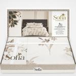طقم ملاية مطبوع صوفيا سرير كبير4 قطع