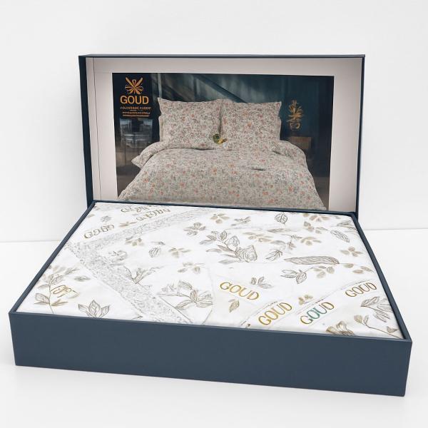 240*270طقم ملاية جولد سرير كبير4 قطع