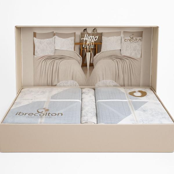 طقم ملاية بكوفرتة ايبرو قطن اطفال 180*240