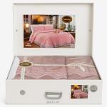 مفرش قطيفة سرير كبير 4ق