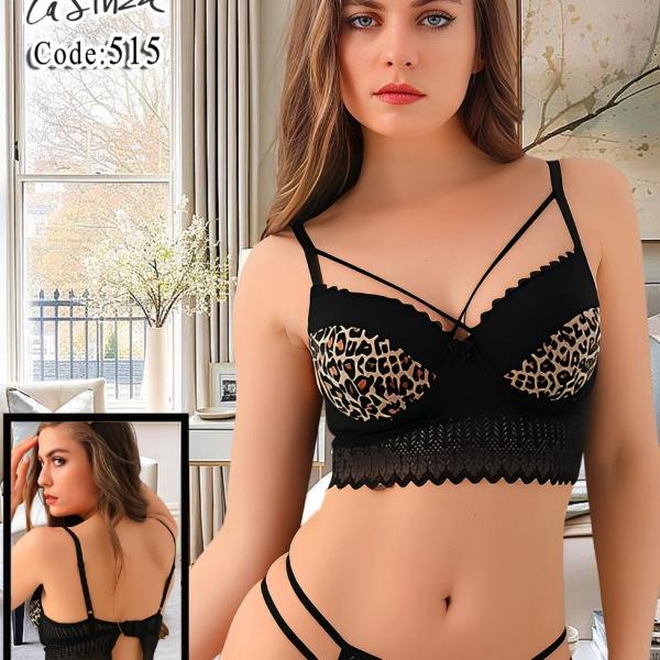 طقم برا+اندر تل*ليكرا تايجر 515