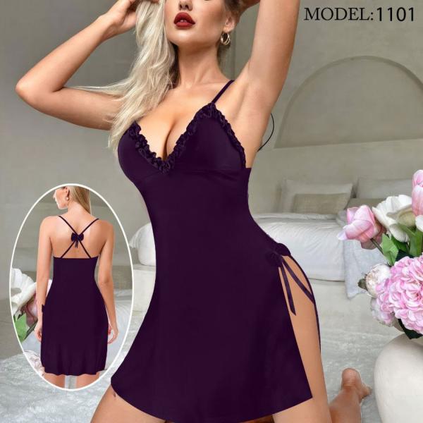 قميص ماستر قصير ليكرا مفتوح من الجنب