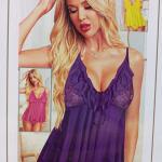 قميص اوليفيا قصير كرانيش ع الصدر