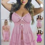 قميص اوليفيا قصير تل كب مفتوح من الامام فيونكه ع الصدر