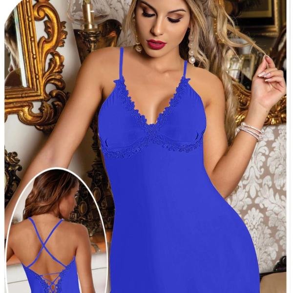 قميص قصير موكا مفتوح من الضهر ورد جوبير