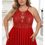 قميص موكا ليكرا قصير فيونكات ع الصدر بيج سايز 44