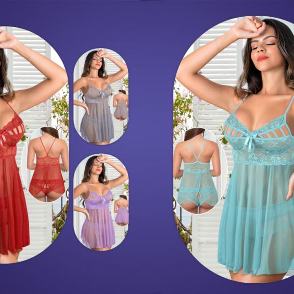 قميص موكا قصير شيفون مفتوح من الصدر