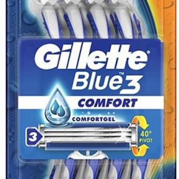 مكن حلاقة رجالي جيليت بلو ثري كمفورت (6+2) 8ق