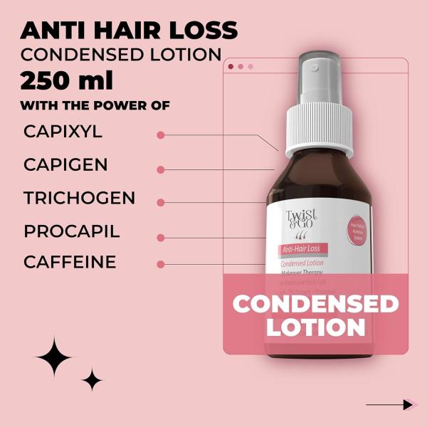 لوشن شعر تويست&جو بروكابيل+كابكسيل+خروع علاج تساقط/محفز