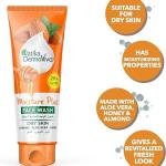 فاتيكا غسول الوجه مويستشر بلس من ديرموفيفا الغني بخلاصة اللوز والصبار والعسل للبشرة الجافة - 185 مل