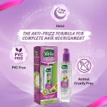 Vatika Naturals Frizz Control Hair Serum (47mL) | Natural Extract of Olive, Almond and Henna | Anti-Frizz Formula | For Dry and Damaged Hair