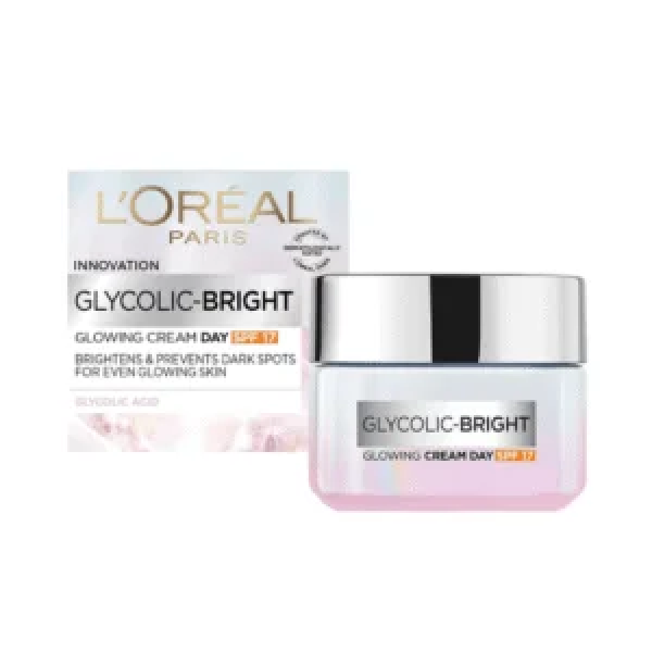 لوريال كريم نهاري بحمض الجلايكوليك 50 مل