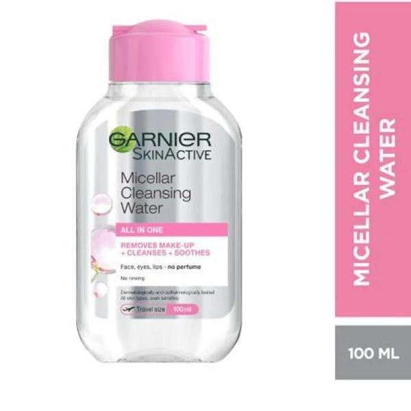 ماء تنظيف سكين اكتيف ميسيلار كلاسيك من غارنييه، 100 مل