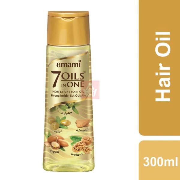 زيت شعر ايمامي هندي300م(7 زيوت*1)جولد علاج تلف+شامبو100 Emami