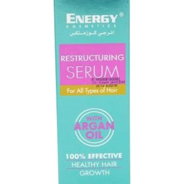 سيرم شعر انرجي ارجان+فيتامينEترطيب عميق/علاج تقصف60مل Energy