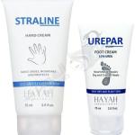 بوكس ترطيب2ق (هاند كريم سترالاين+كريم قدم يوريبار)يوريا