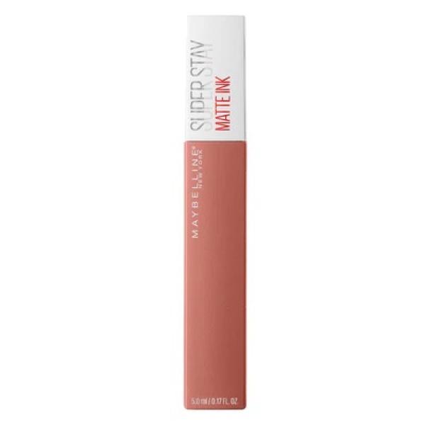 Maybelline new york super stay matte ink likit mat ruj - 65 seductress - nude