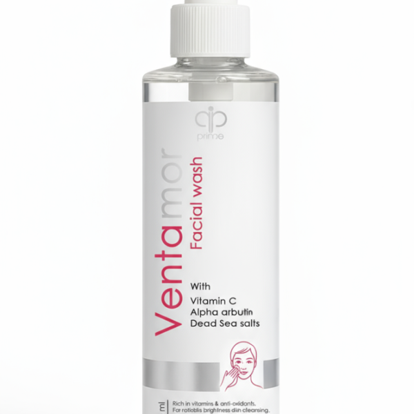 غسول تفتيح وجه فينتامور فيتامينC+الفا اربوتين+بانثينول