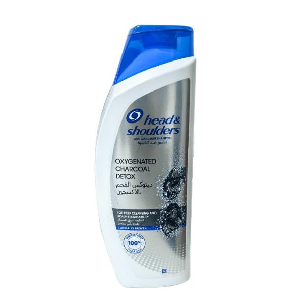 شامبو ضد القشرة بالفحم Head & Shoulders Anti-Dandruff Shampoo Charcoal Detox