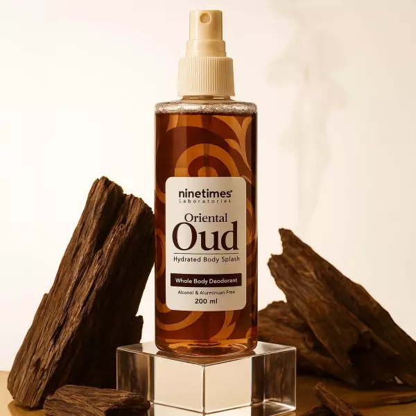 بدي سبلاش ناين تايمز عود زيرو كحول جليسرين+فيتE