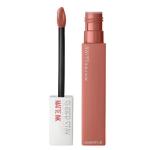 Maybelline new york super stay matte ink likit mat ruj - 65 seductress - nude