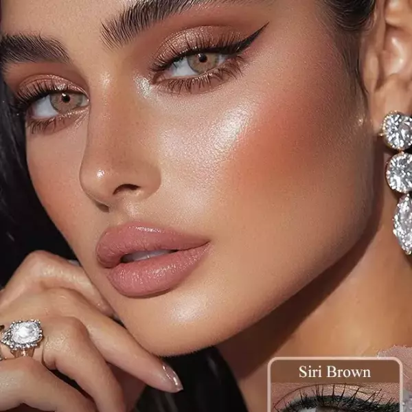 عدسة فرش ليدي – سيري براون | Fresh lady Siri Brown Contact Lenses