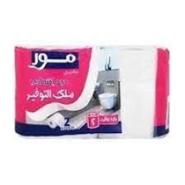 مناديل تواليت مور 2 بكرة توفير الاقتصادي