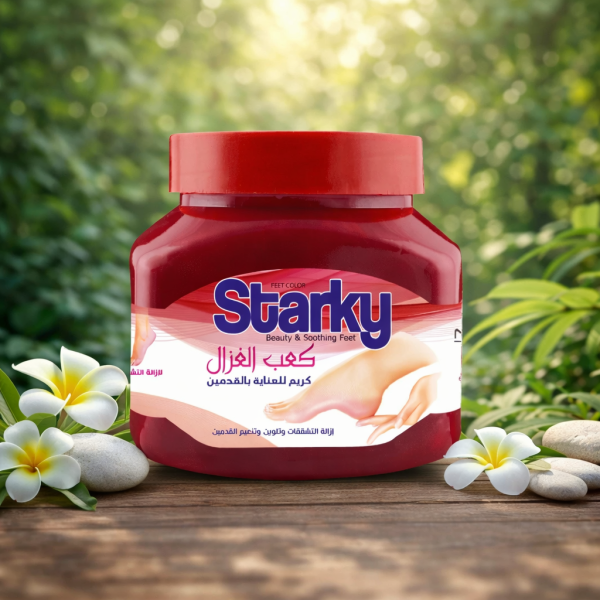 كريم كعب الغزال ستاركي ترطيب/تنعيم/توريد300جم