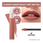 Maybelline new york super stay matte ink likit mat ruj - 65 seductress - nude