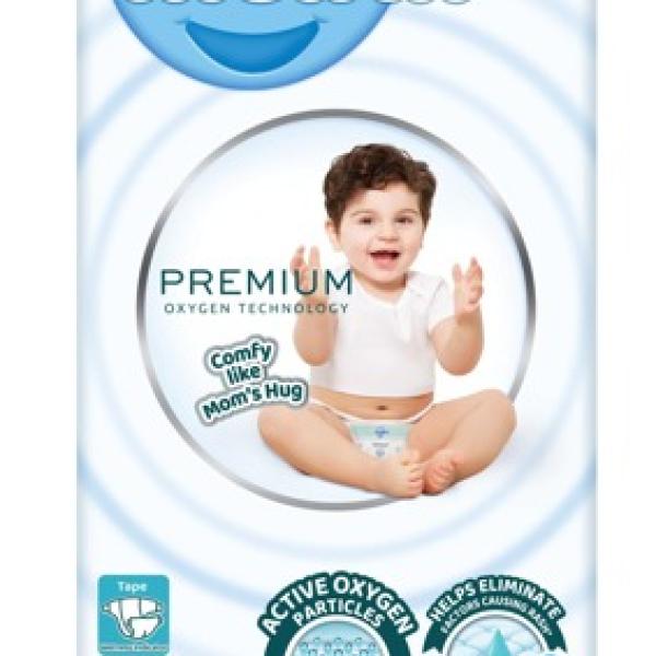 حفاضات مولفيكس بريميوم جامبو الاقتصادية، 56 قطعة، مقاس 5