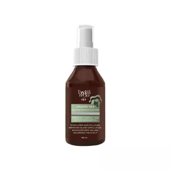 زيت شعر تويست اند جو خروع+روزماري+بروتين تحفيز/تقوية100