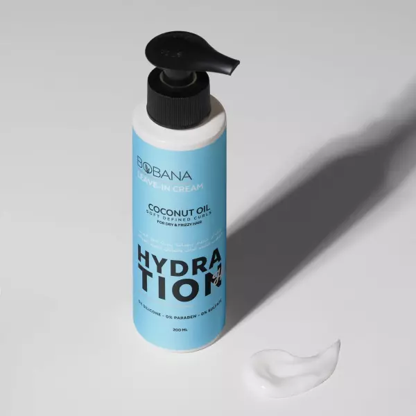 كريم شعر ليف ان بوبانا جوز هند ترطيب عميق/علاج تجعد200م