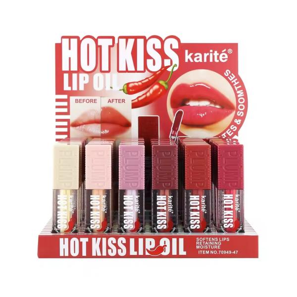 ليب جلوس اويل ليفتر هوت كيس كاريت غطاء كلمة plump 70949