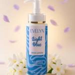 بدي لوشن ايفيلن ازرق(شيا+جوجوبا)light blue حجم220م