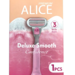 اليس شفرات بريميم ماكينة برأس 3موس+ترطيب امواج AS-21